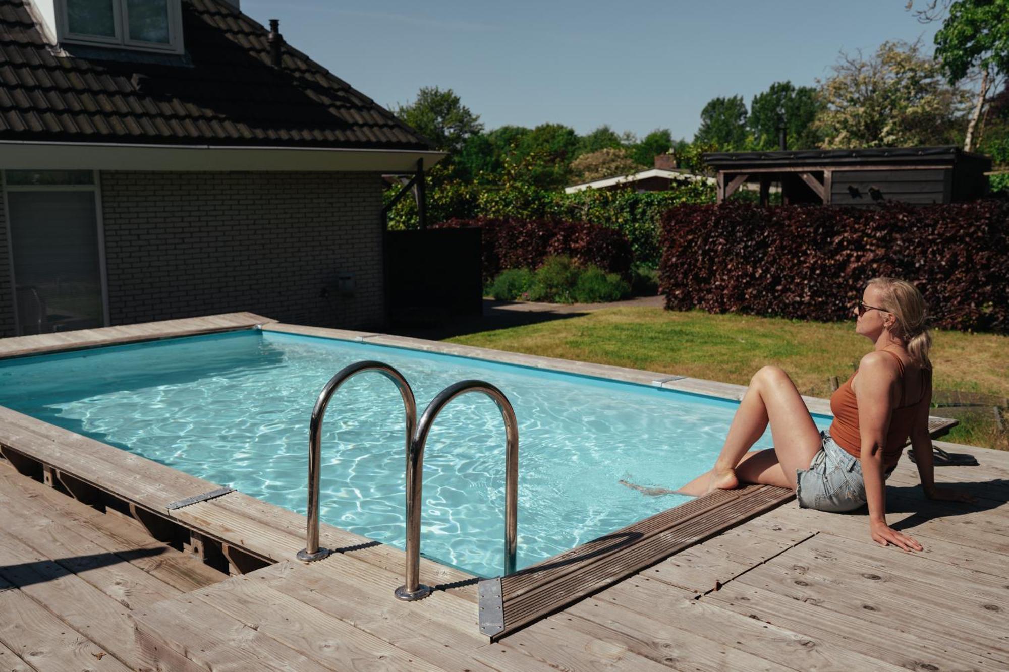 Luxe Vakantiehuis Nova Met Zwembad Ouddorp Exteriör bild